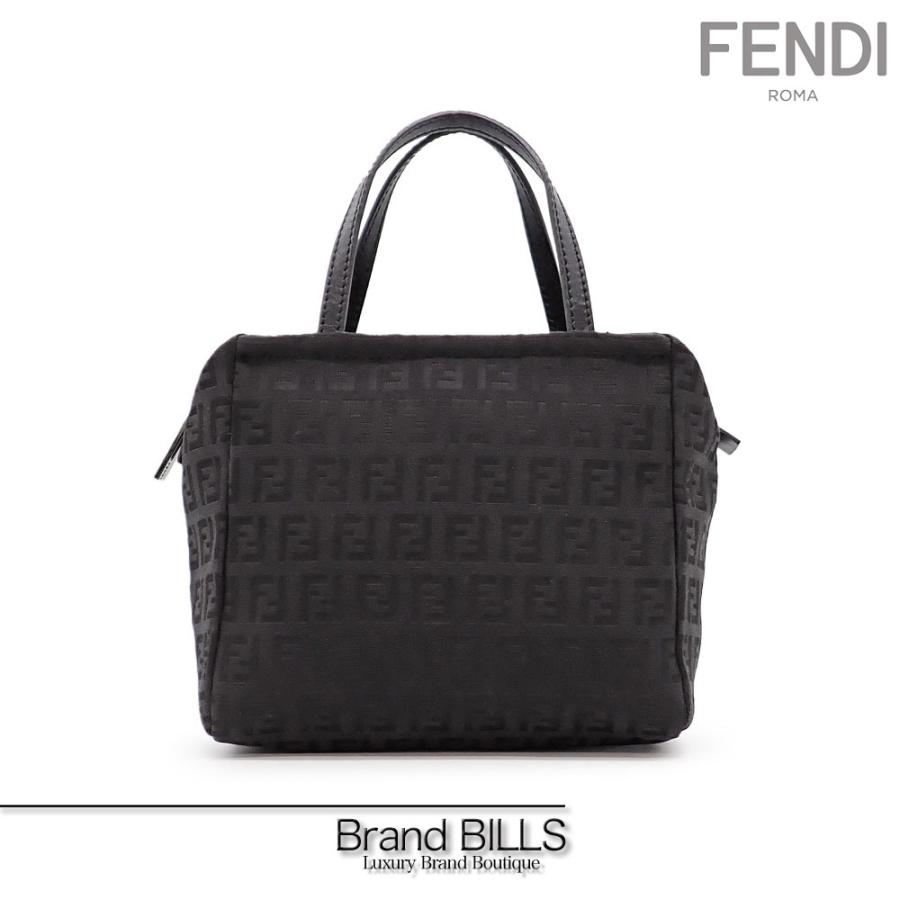 未使用品 FENDI フェンディ ズッキーノ ミニバッグ ハンドバッグ8BN105 