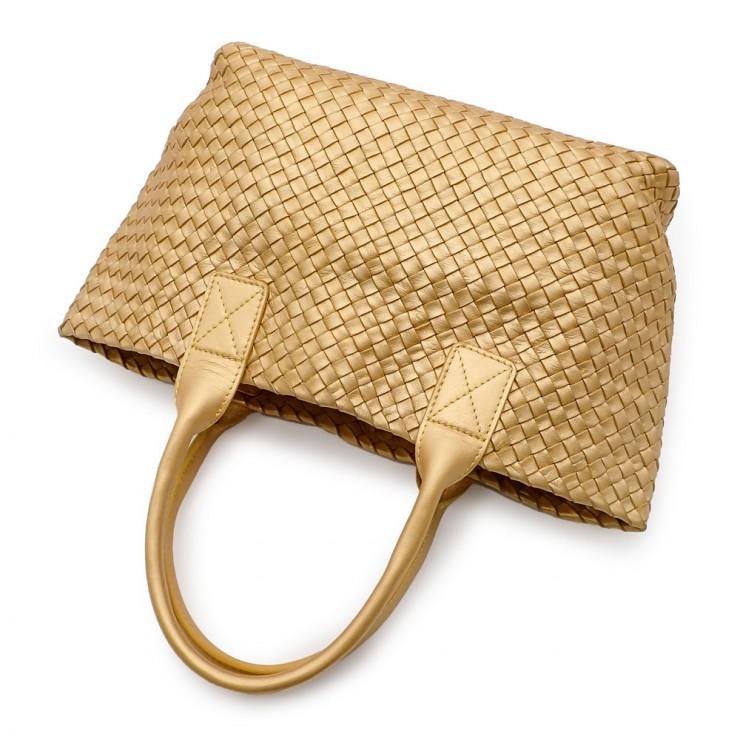 美品 BOTTEGA VENETA ボッテガヴェネタ イントレチャート カバPM