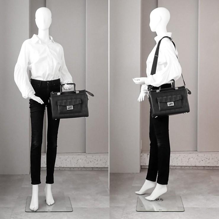 FENDI（フェンディ） 未使用品 ズッカ柄 ソフトトランク ボストン