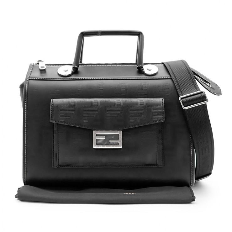 FENDI（フェンディ） 未使用品 ズッカ柄 ソフトトランク ボストン