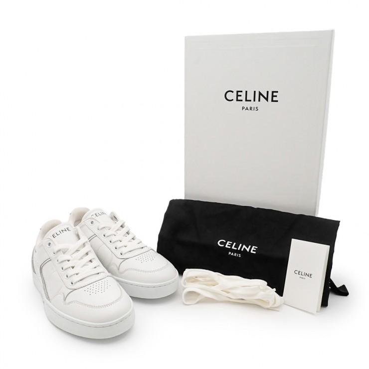 CELINE（セリーヌ） 未使用品 CT-10 レースアップ ロースニーカー 