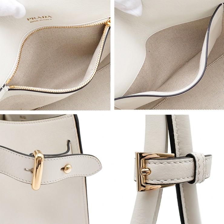 PRADA（プラダ） 未使用品 ソフトグレインレザー トートバッグ