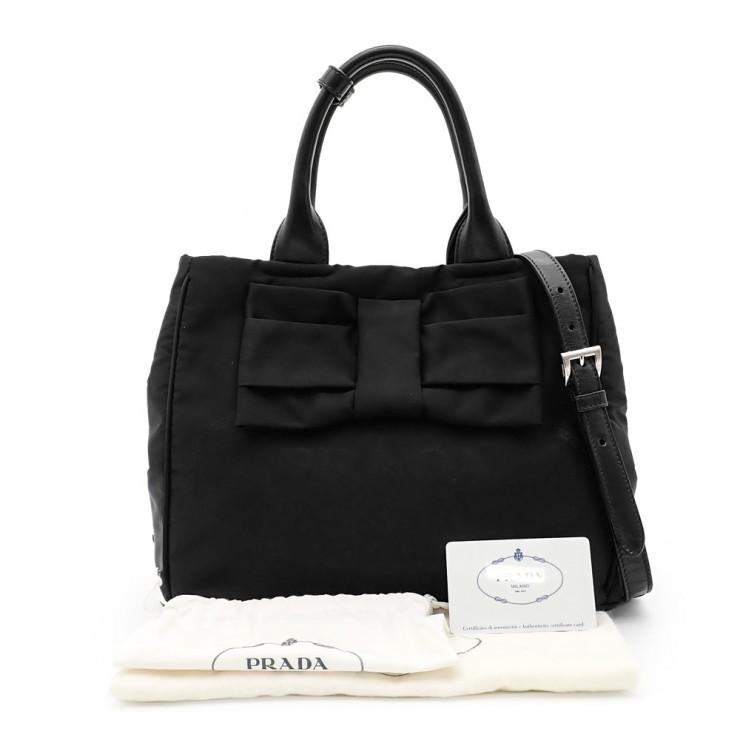 PRADA（プラダ） 未使用品 リボン 2wayバッグ ハンドバッグ ショルダー