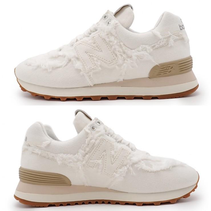 未使用品 miu ミュウ MIU × New Balance 574 コラボ 5E765D スニーカー 