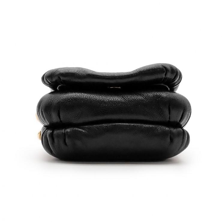 未使用品 LOEWE ロエベ パファー ゴヤ ケース C896120X03 シャイニーパラム ブラック レディース LOEWE（ロエベ） 未使用品 パファー ゴヤ ケース ショルダーバッグ