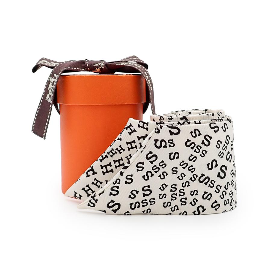 Twilly d'Hermes 未使用品 HERMES エルメス ツイリー タグロゴ Twilly d'Hermes 未使用品 HERMES エルメス ツイリー タグロゴ