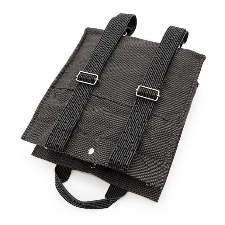 未使用品 ※訳アリ HERMES エルメス エールライン アドMM バックパック 100952M ナイロンキャンバス グレー ユニセックス_2