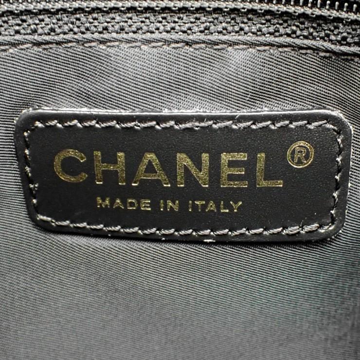 未使用品 CHANEL シャネル ニュートラベルライン ウエストバッグ ボディバッグ A29346 10番台 ナイロンジャガード ブラック レディースの画像