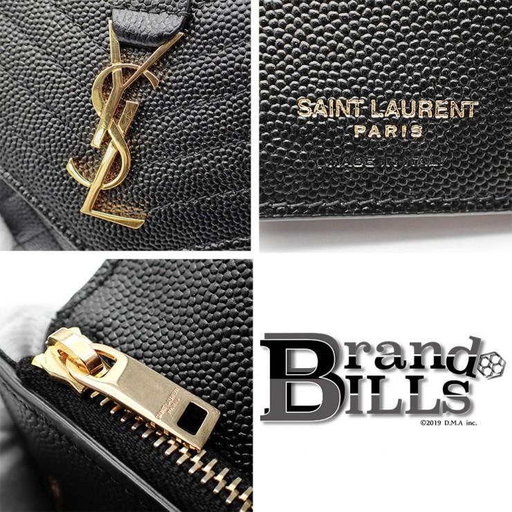 未使用品 SAINT LAURENT サンローラン モノグラム・サンローラン