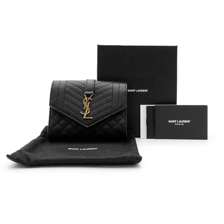 未使用品 SAINT LAURENT サンローラン モノグラム・サンローラン
