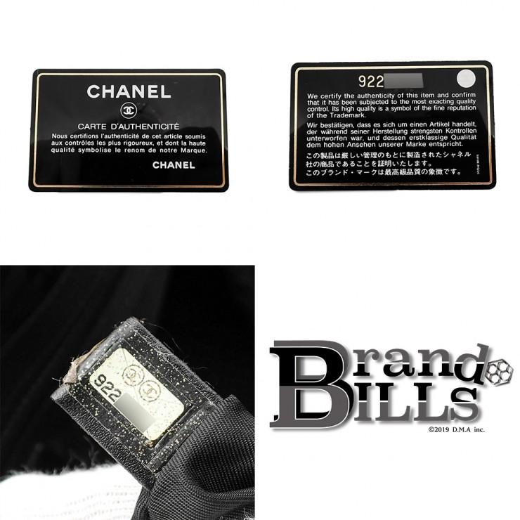 未使用品 CHANEL シャネル ニュートラベルライン トートMM トートバッグ A15991 ナイロンジャガード レザー ブラック レディースの画像