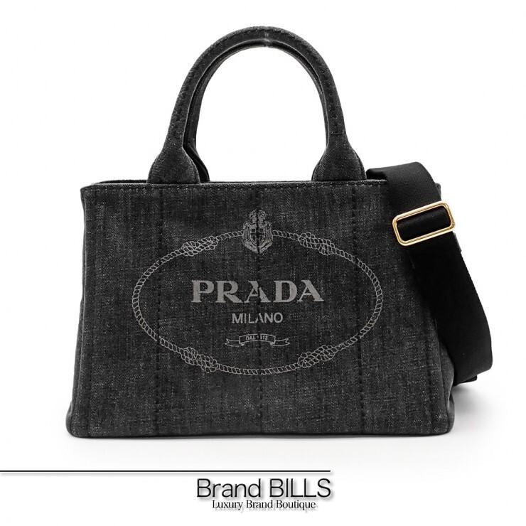 ロサンゼルス　プラダ カナパ M ハンドバッグ ショルダー 2way PRADA（プラダ） 未使用品 カナパ 2wayバッグ ハンドバッグ ショルダー
