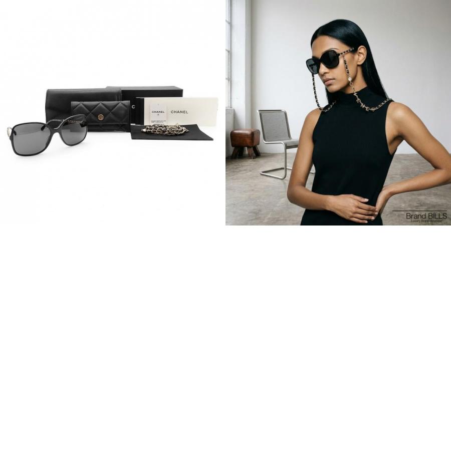 CHANEL（シャネル） 未使用品 スクエア シェイプ サングラス A40911