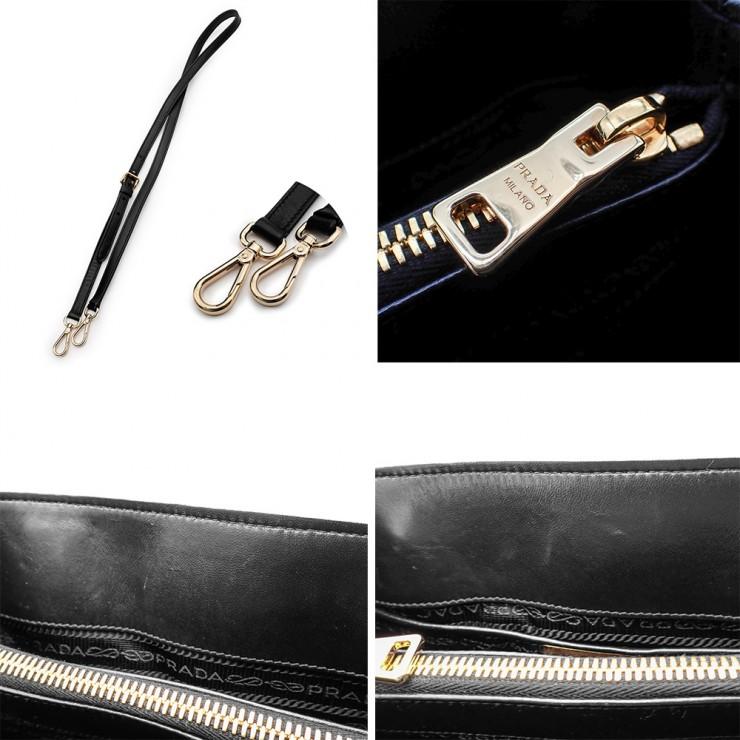 PRADA（プラダ） 未使用品 テスートギャザー 2wayバッグ ハンドバッグ