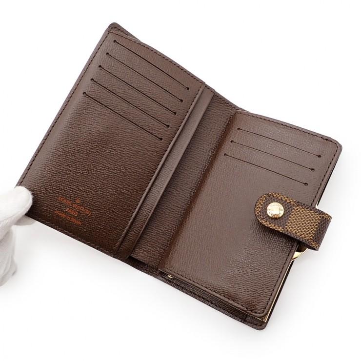 【極美品】ルイヴィトン ダミエ ポルトフォイユ ヴィエノワ ブラウン 折財布 LOUIS VUITTON（ルイ・ヴィトン） 未使用品 ポルトフォイユ