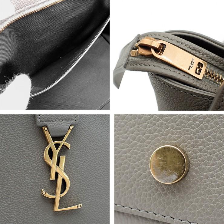 未使用品 SAINT LAURENT サンローラン ベイビーダウンタウン 