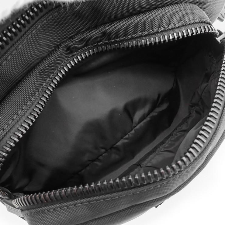 未使用品 MONCLER モンクレール Duranceベルトバッグ ボディバッグ A5M00005M7755999 撥水性ナイロン素材 ブラック ユニセックスの画像
