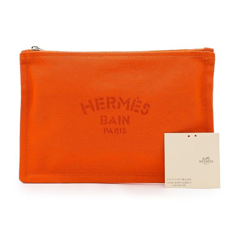 HERMES（エルメス） 未使用品 ヨッティング フラットポーチ 化粧ポーチ