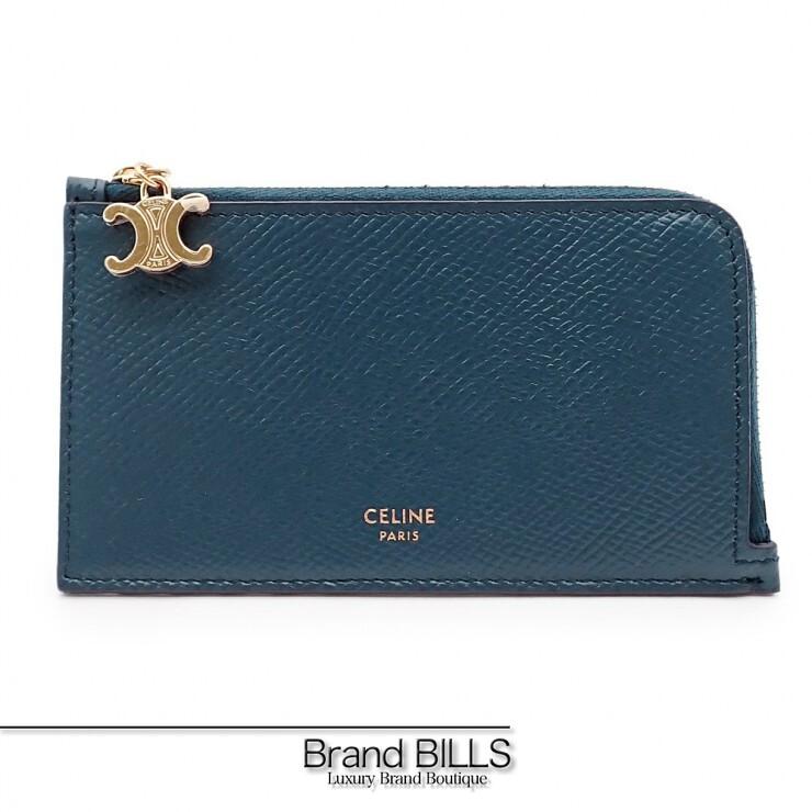 CELINE（セリーヌ） 未使用品 ジップ付きロングカードホルダー