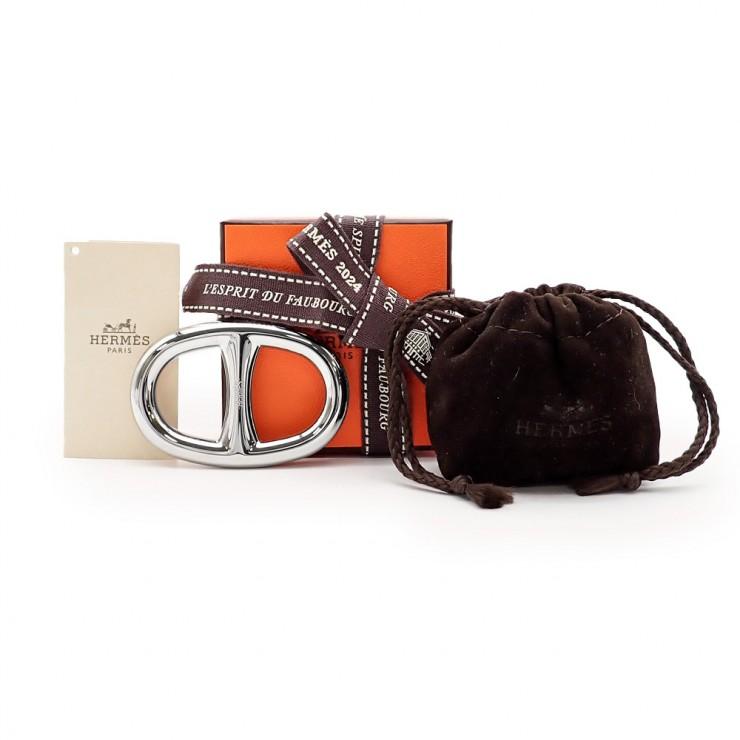 HERMES（エルメス） 未使用品 シェーヌ・ダンクル スカーフリング 90