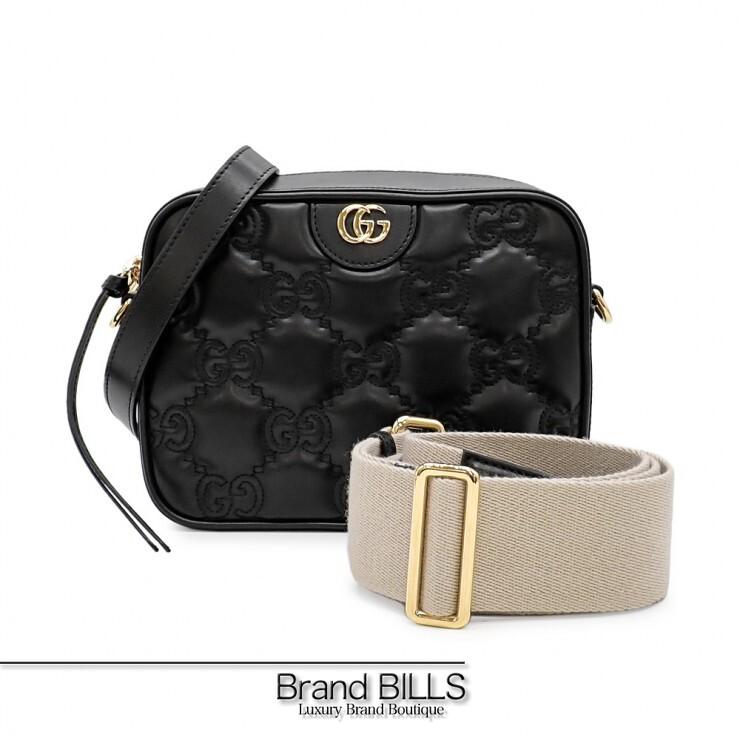 GUCCI（グッチ） 未使用品 GGマトラッセ レザー スモールバッグ