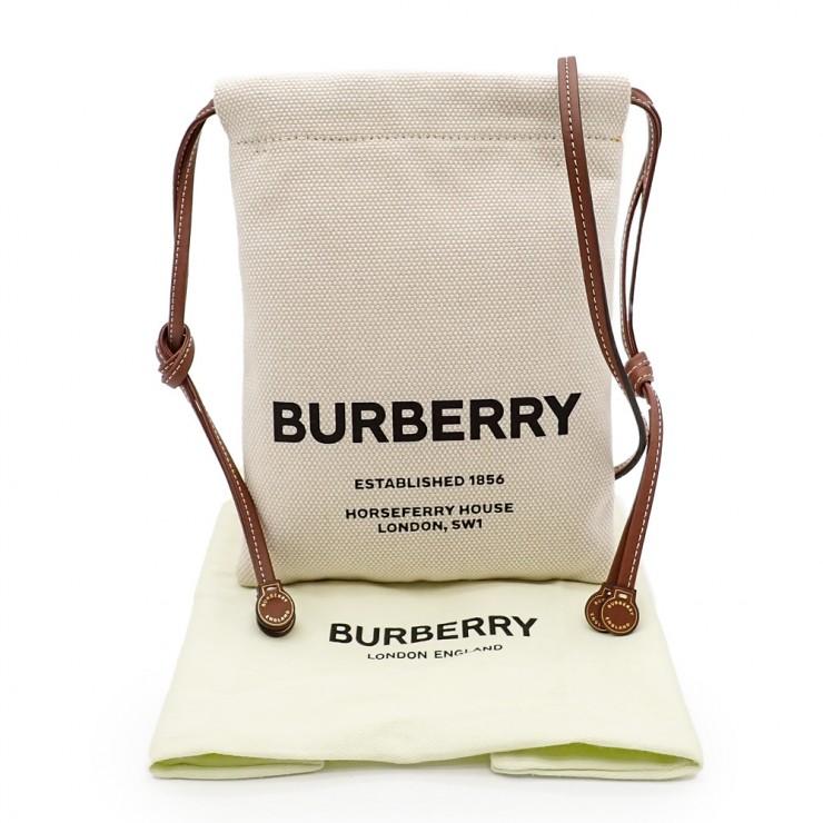 BURBERRY（バーバリー） 未使用品 ホースフェリープリント ショルダー 