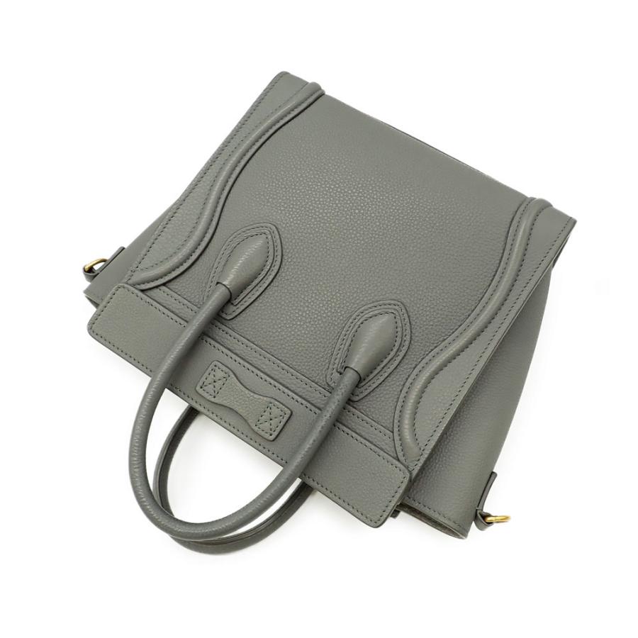 CELINE 美品 セリーヌ ラゲージ ナノショッパー ハンドバッグ CELINE 美品 セリーヌ ラゲージ ナノショッパー ハンドバッグ