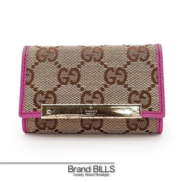 【最終値引】GUCCI GGキャンバス キーケース ベージュ 新品未使用 GUCCI（グッチ） 未使用品 GGキャンバス キーケース 6連 127048 GG