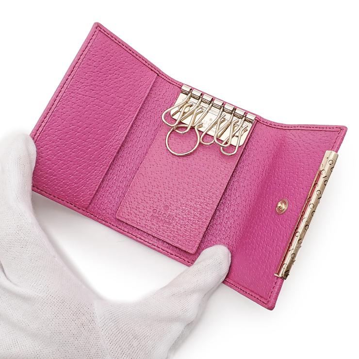 GUCCI（グッチ） 未使用品 GGキャンバス キーケース 6連 127048 GG