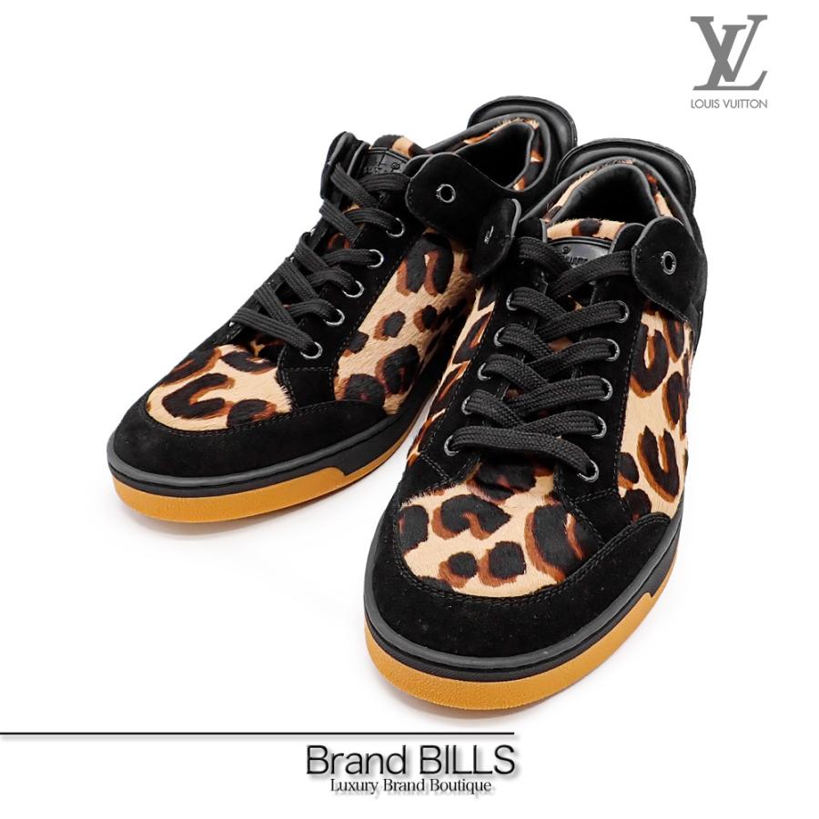 正規品36ルイヴィトン　スニーカー　レオパード　ヒョウ柄 正規品36ルイヴィトンスニーカーレオパードヒョウ柄