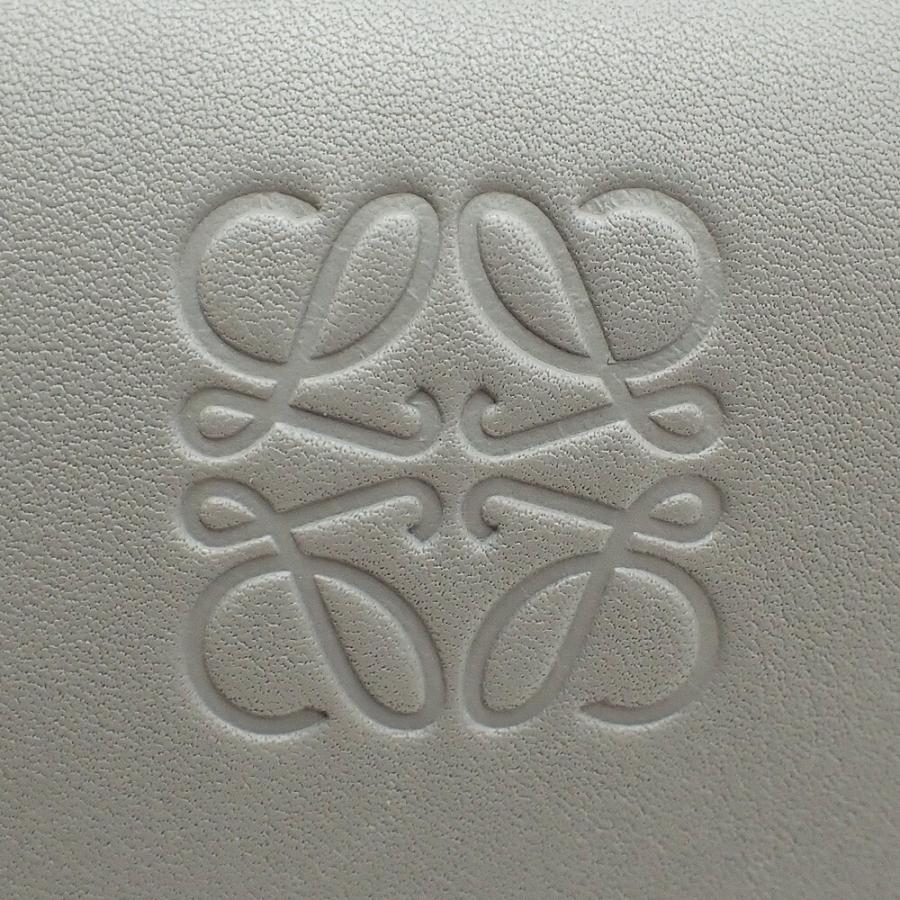 未使用品 LOEWE ロエベ ミリタリー メッセンジャーバッグ XS ショルダーバッグ B553A72X27 カーフ アスファルトグレー メンズの画像