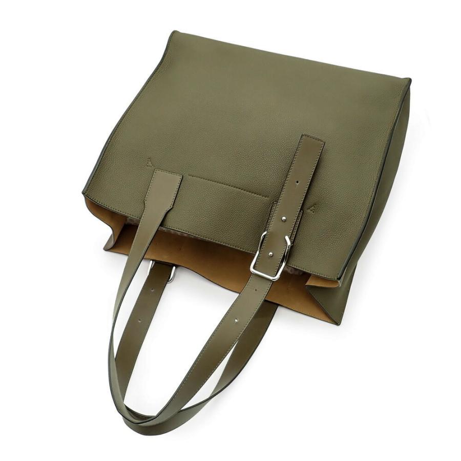 LOEWE（ロエベ） 美品 バックルトート トートバッグ B692L09X01 カーフ 