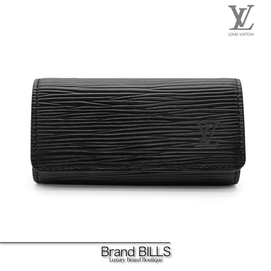 ルイヴィトン エピ 4連キーケース ミュルティクレ4 ノワール ブラック LOUIS VUITTON ルイヴィトン ミュルティクレ4 キーケース 4連