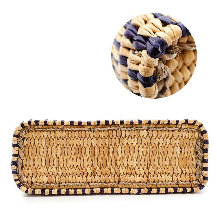 LOEWE（ロエベ） 美品 スクエア バスケットバッグ かごバッグ