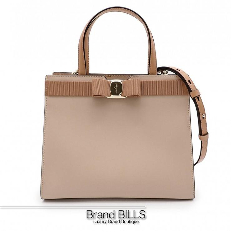 未使用品 Salvatore Ferragamo サルヴァトーレフェラガモ ヴァラ 2way