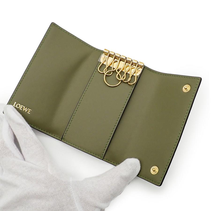 LOEWE（ロエベ） 未使用品 リピート キーケース アナグラム C499K92X01