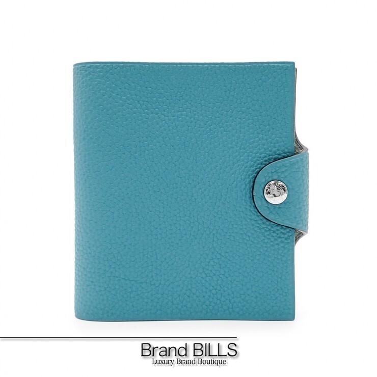 未使用品 HERMES エルメス ノートカバー ユリス ミニ リフィル付き 手帳 ノート トゴ ブルージーン H046000CK37 | HERMES