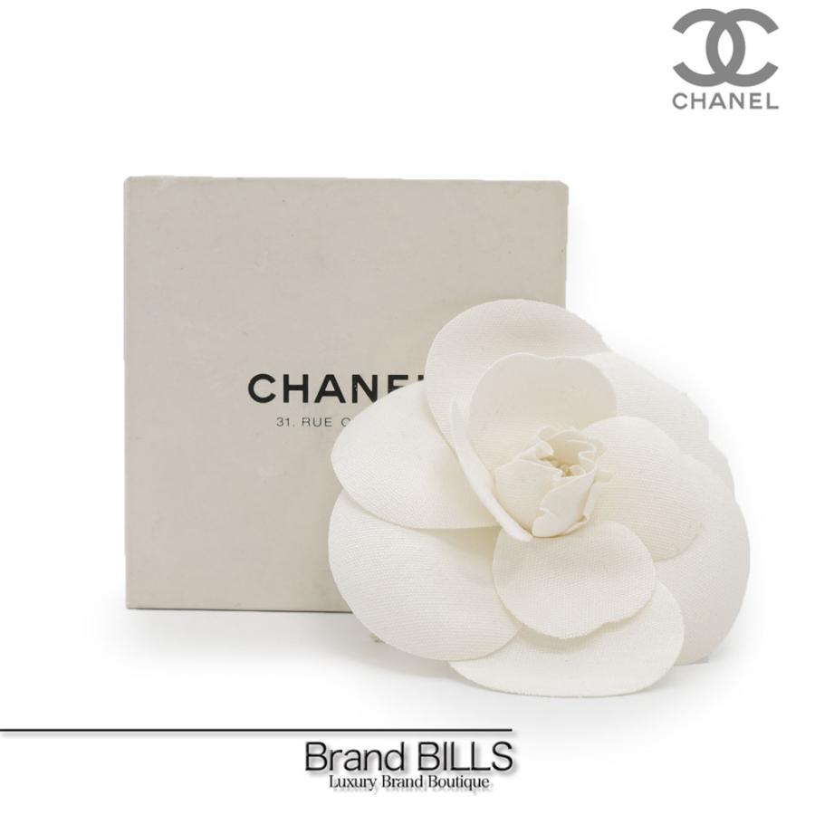 未使用 CHANEL シャネル カメリア コサージュ ブローチ キャンバス ホワイト フラワー : y0821515ch : BrandBILLS  Yahoo!ショップ - 通販 - Yahoo!ショッピング