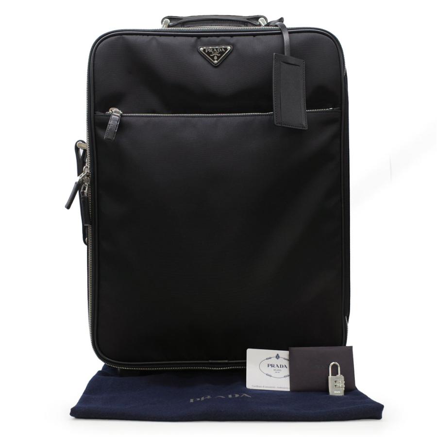 PRADA 未使用品 プラダ キャリーバッグ キャリーケース トロリー PRADA 未使用品 プラダ キャリーバッグ キャリーケース トロリー