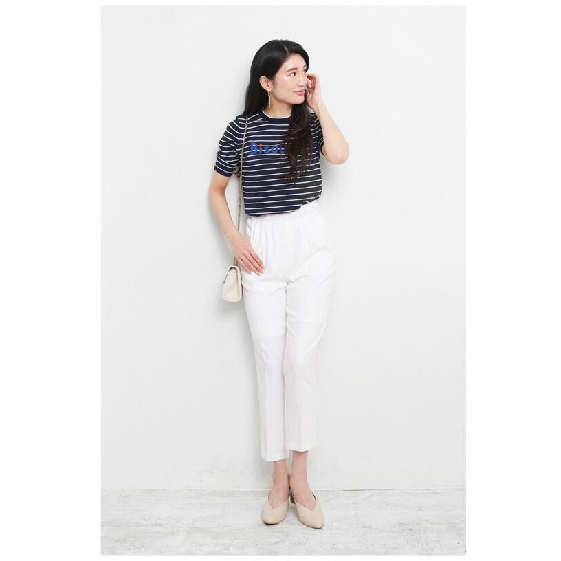 ラスト数点 テーパードパンツ レディース 麻混 ストレッチパンツ ラスト数点 テーパードパンツ レディース 麻混 ストレッチパンツ