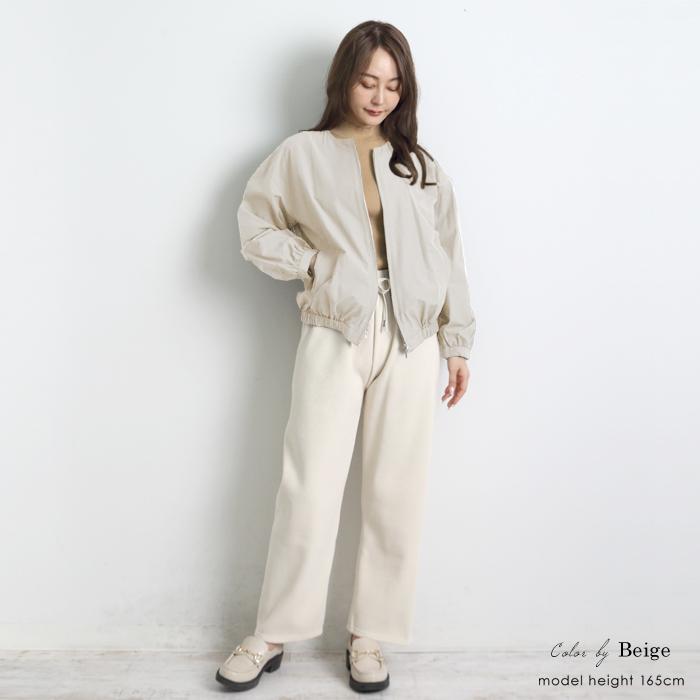 新品タグ付き マレットメット リブニット カーキ ジッパー
