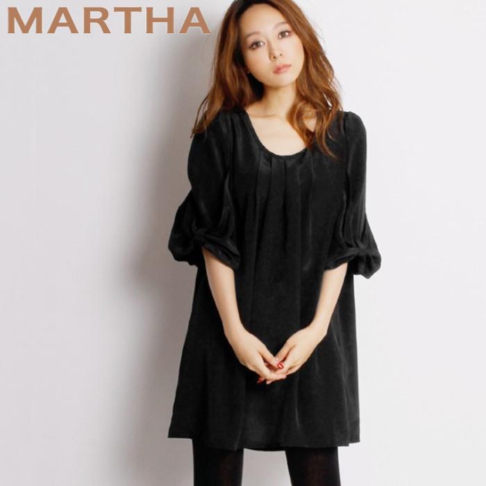 ワンピース レディース カシュクール Martha マーサ 体型カバー ひざ丈ワンピース 長袖 リボン カシュクールワンピース 大きいサイズ 膝丈 きれいめ 62 62 Lfo Love Fashion Outlet 通販 Yahoo ショッピング