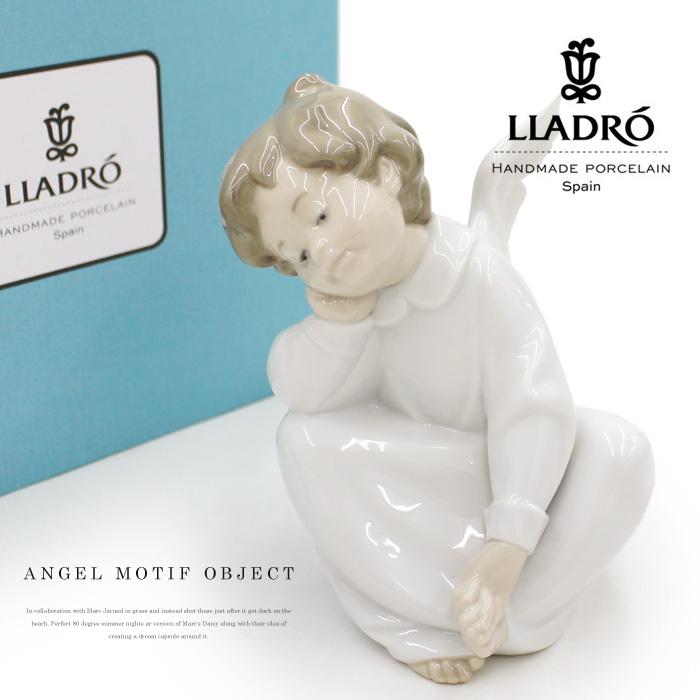 LLADRO リヤドロ 陶器 オブジェ 二個セット お祈り 考え事 インテリア