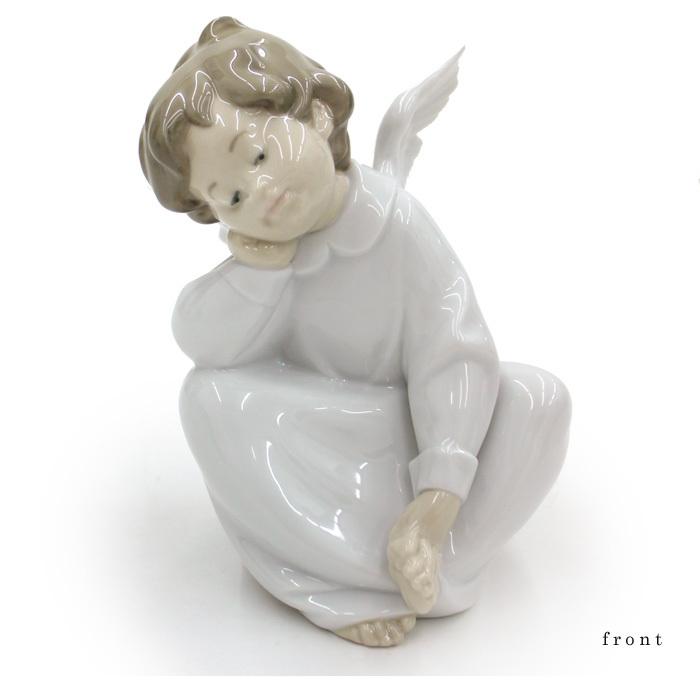 LLADRO リヤドロ 陶器 オブジェ 二個セット お祈り 考え事 インテリア