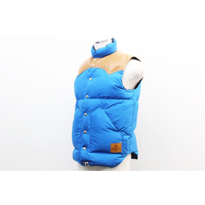 エイプ A BATHING APE× Rocky Mountain ダウンベスト Mサイズ【中古】【新品同様】【美品】の画像