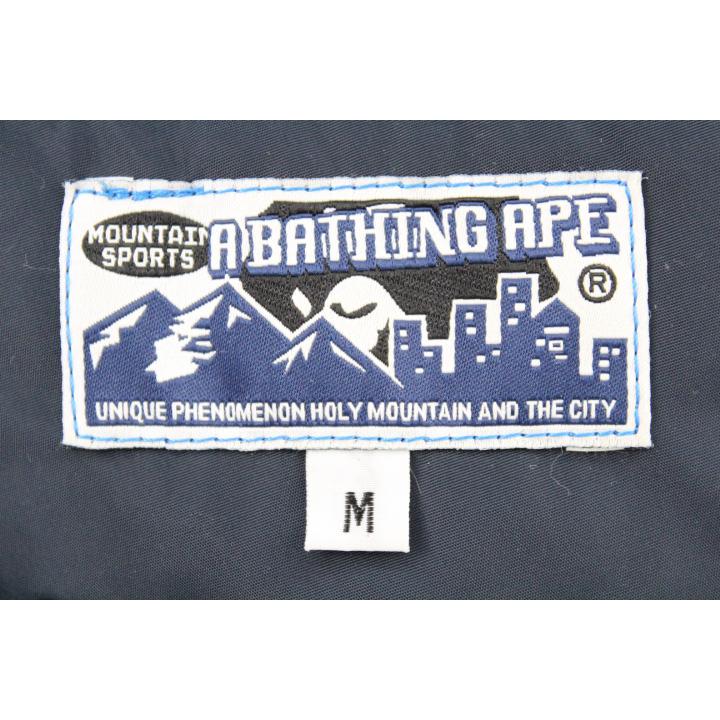 エイプ A BATHING APE× Rocky Mountain ダウンベスト Mサイズ【中古】【新品同様】【美品】の画像
