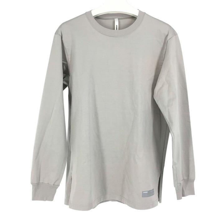 ATTACHMENT アタッチメント ギザシルキー天竺 クルーネック LS ロング 