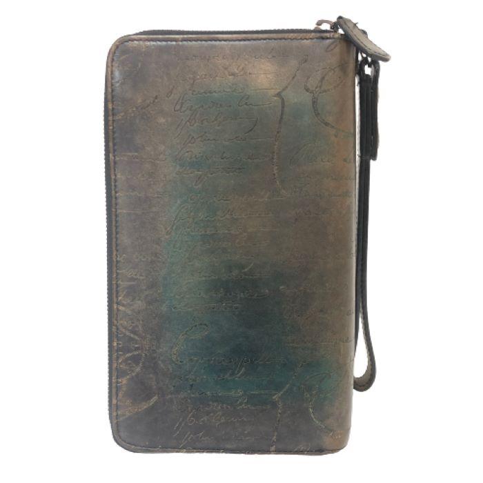 ベルルッティ Berluti タリスクリットレザー ロングジップウォレット