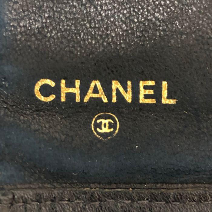 美品！シャネル　ビコローレ　がま口　長財布　ブラック CHANEL - 美品！CHANEL シャネル ビコローレ がま口 長財布 ブラックの