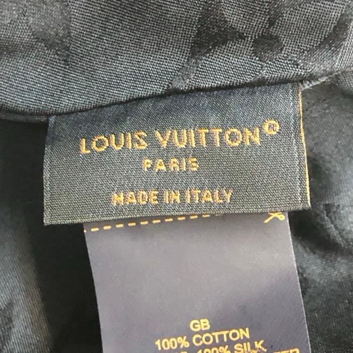 LOUIS VUITTON ルイ・ヴィトン LVタッチ 帽子 ベースボール M7791L キャップ コットン/シルク ブルーマリーヌ ユニセックス 【中古】_8